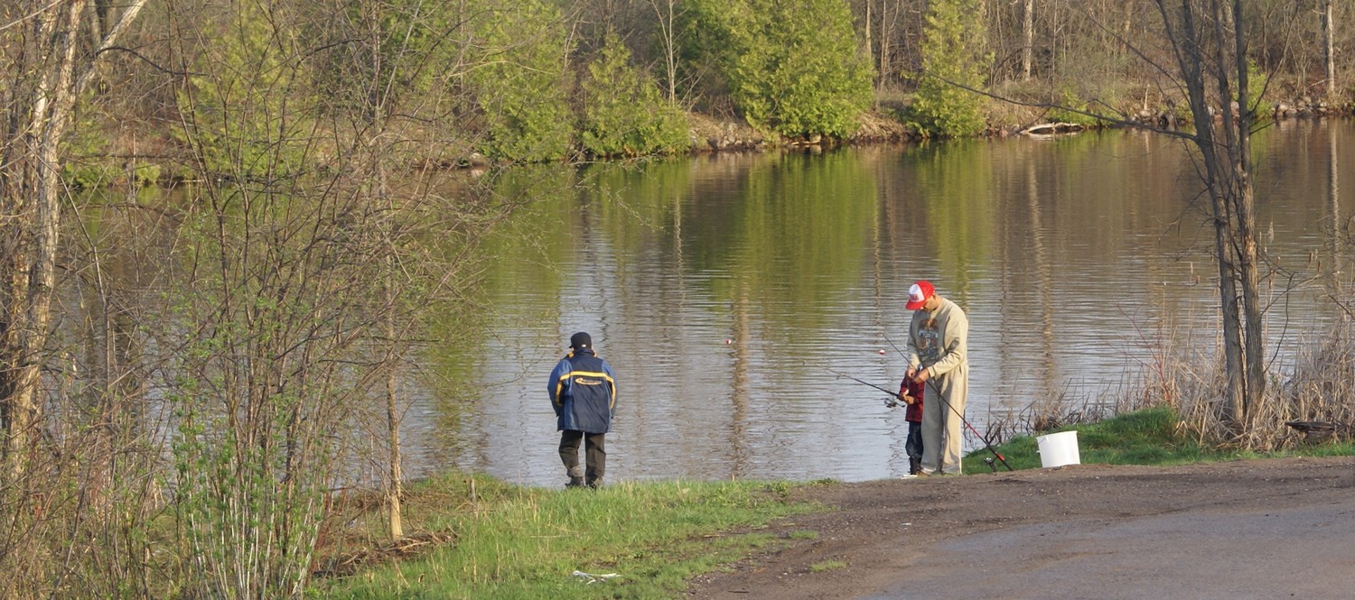 Dishing on Trent Canal